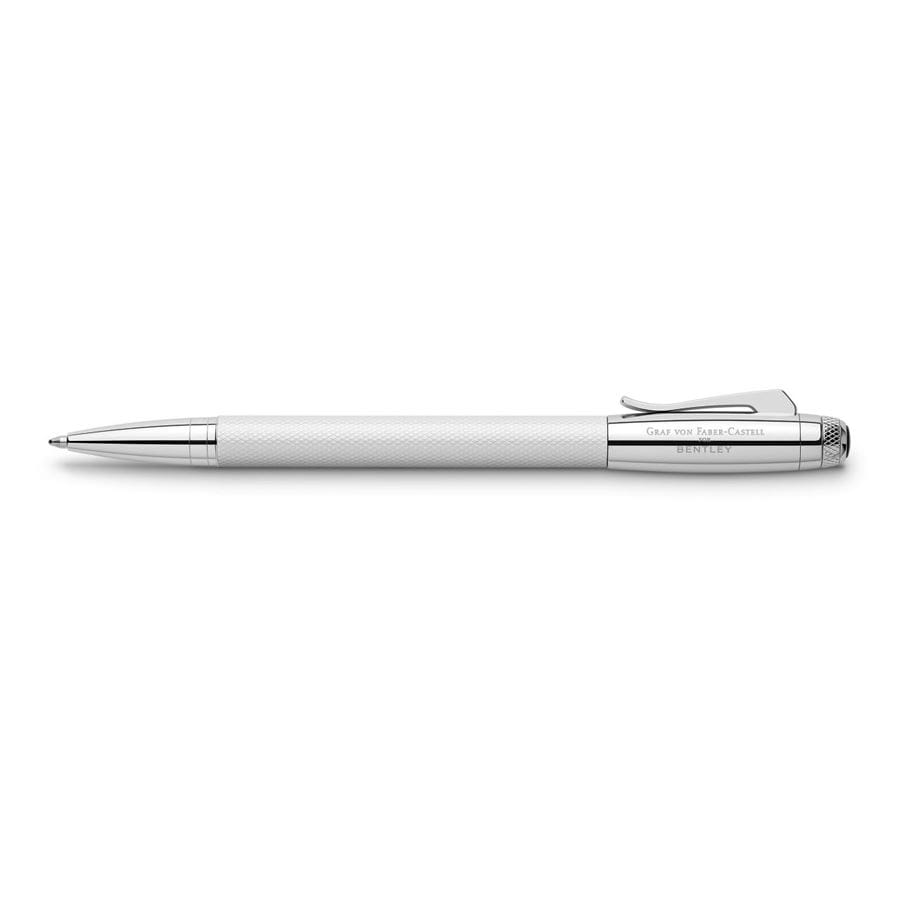 Graf-von-Faber-Castell - Ballpoint pen Bentley White Satin