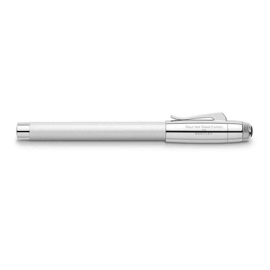 Graf-von-Faber-Castell - Fountain pen Bentley White Satin F