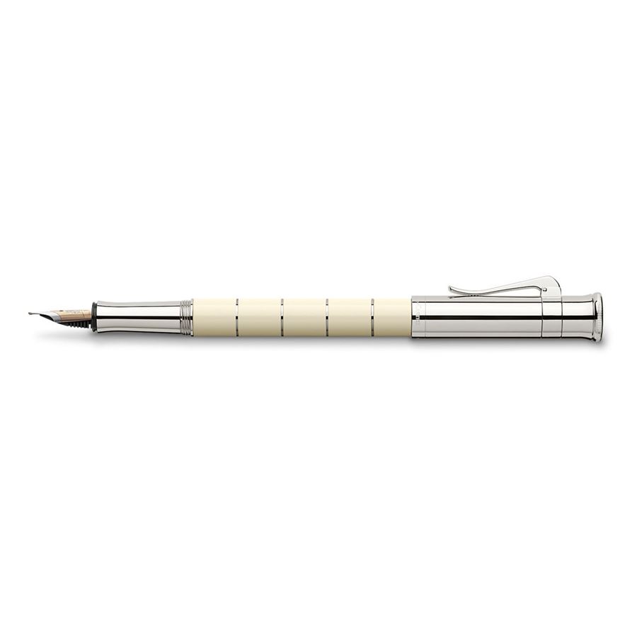 Graf-von-Faber-Castell - Fountain pen Classic Anello Ivory B