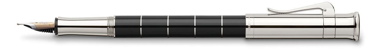 Graf-von-Faber-Castell - Fountain pen Classic Anello Black EF