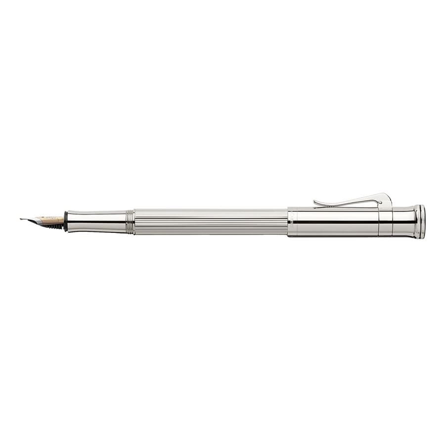 Graf-von-Faber-Castell - Fountain pen Classic sterling silver B