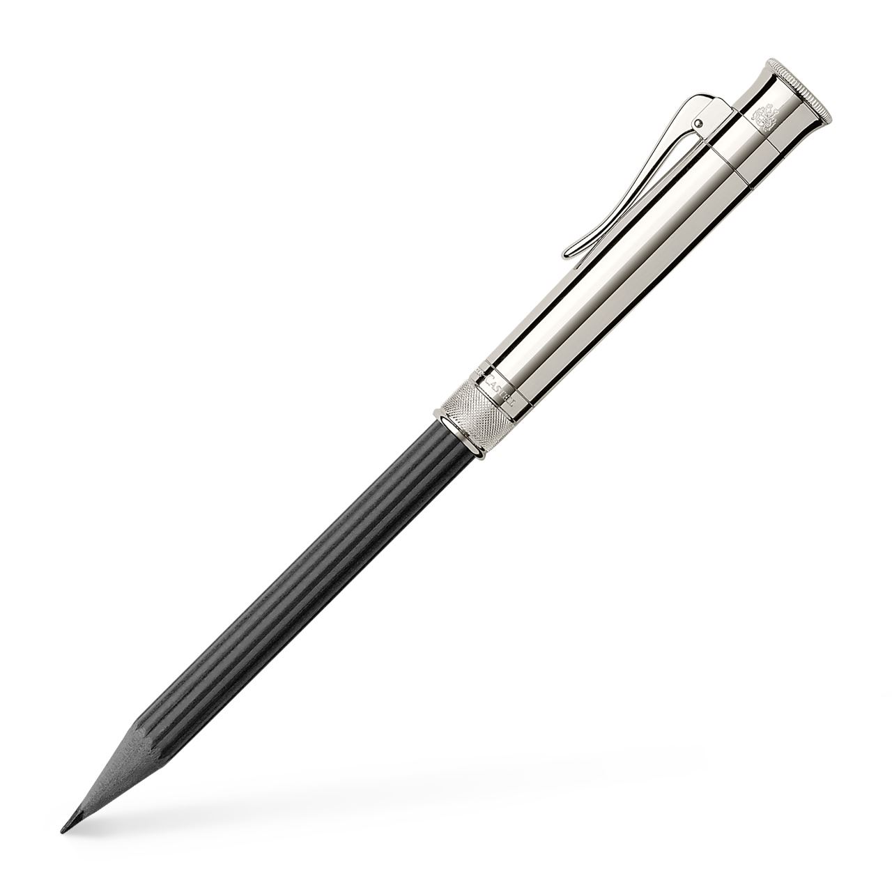 Graf-von-Faber-Castell - Desk set with platinium-plated Perfect Pencil black