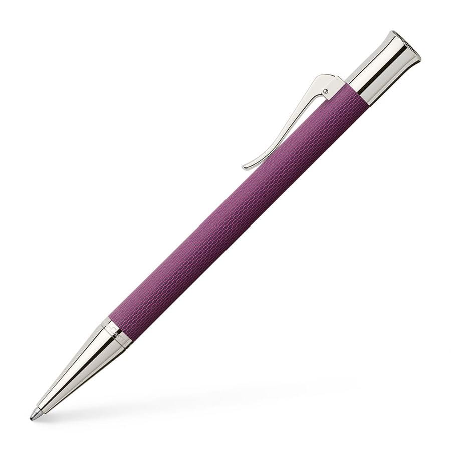 Graf-von-Faber-Castell - Ballpoint pen Guilloche Violet Blue