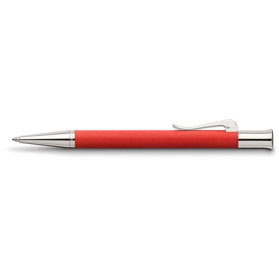 Graf-von-Faber-Castell - Ballpoint pen Guilloche India Red