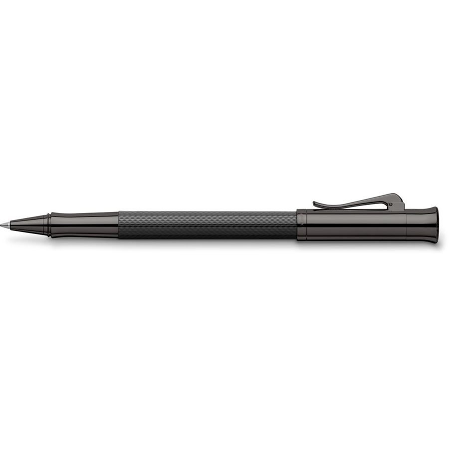 Graf-von-Faber-Castell - Rollerball pen Guilloche Black Edition