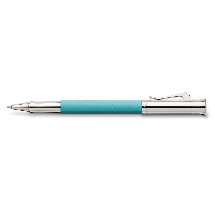 Graf-von-Faber-Castell - Rollerball pen Guilloche Turquoise