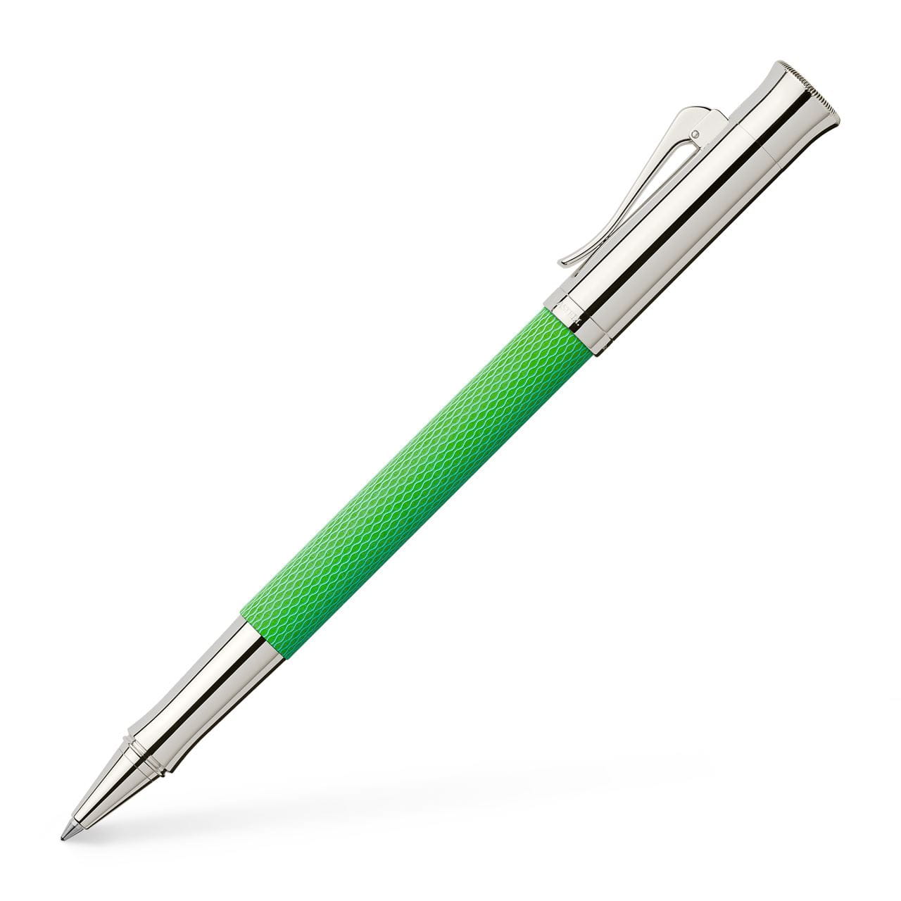 Graf-von-Faber-Castell - Rollerball pen Guilloche Viper Green