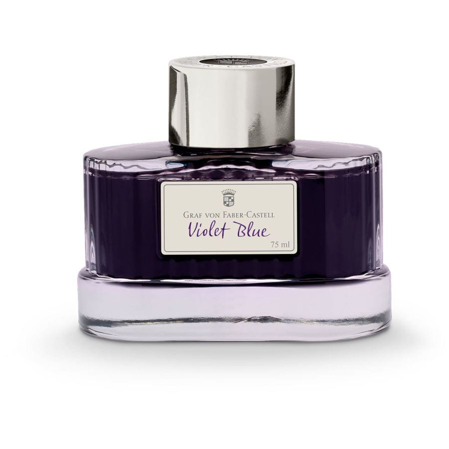 Graf-von-Faber-Castell - Ink bottle Violet Blue, 75ml