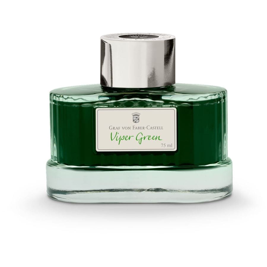 Graf-von-Faber-Castell - Ink bottle Viper Green, 75ml