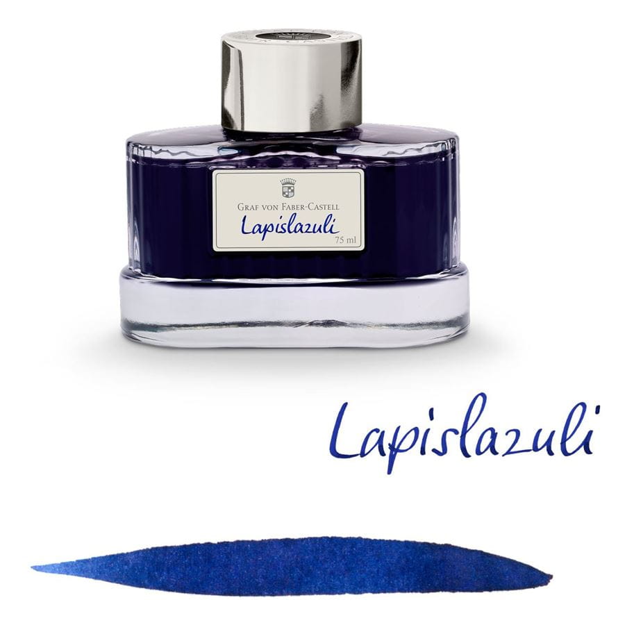 Graf-von-Faber-Castell - Ink bottle Lapis lazuli, 75ml
