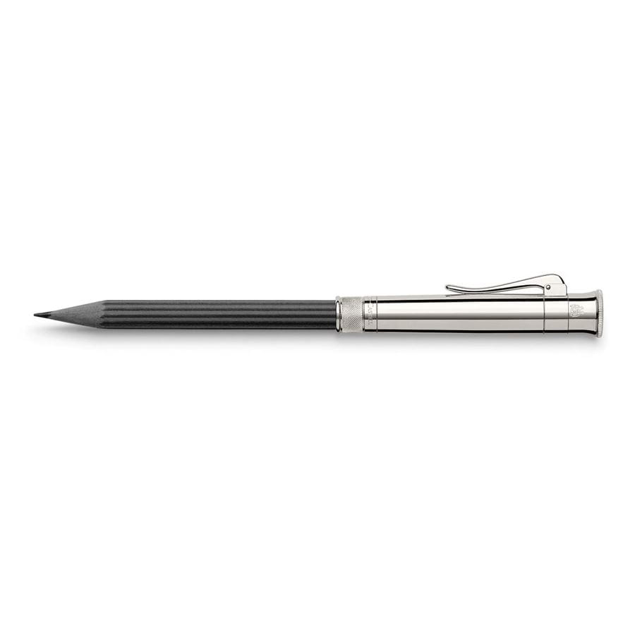 Graf-von-Faber-Castell - Perfect Pencil, platinium-plated, Black