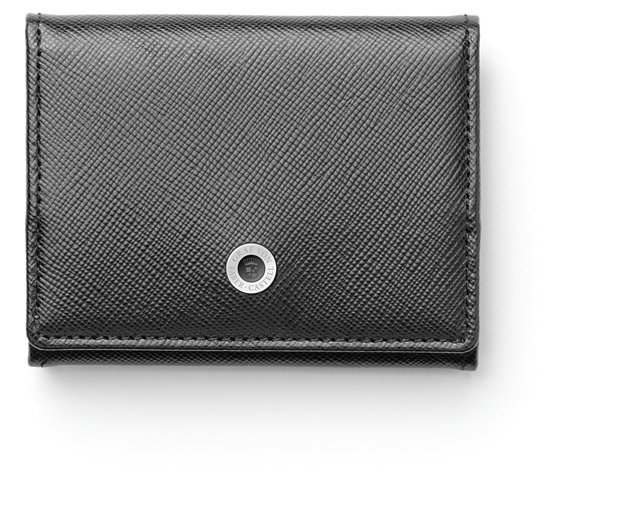 Graf-von-Faber-Castell - Coin purse small Saffiano black