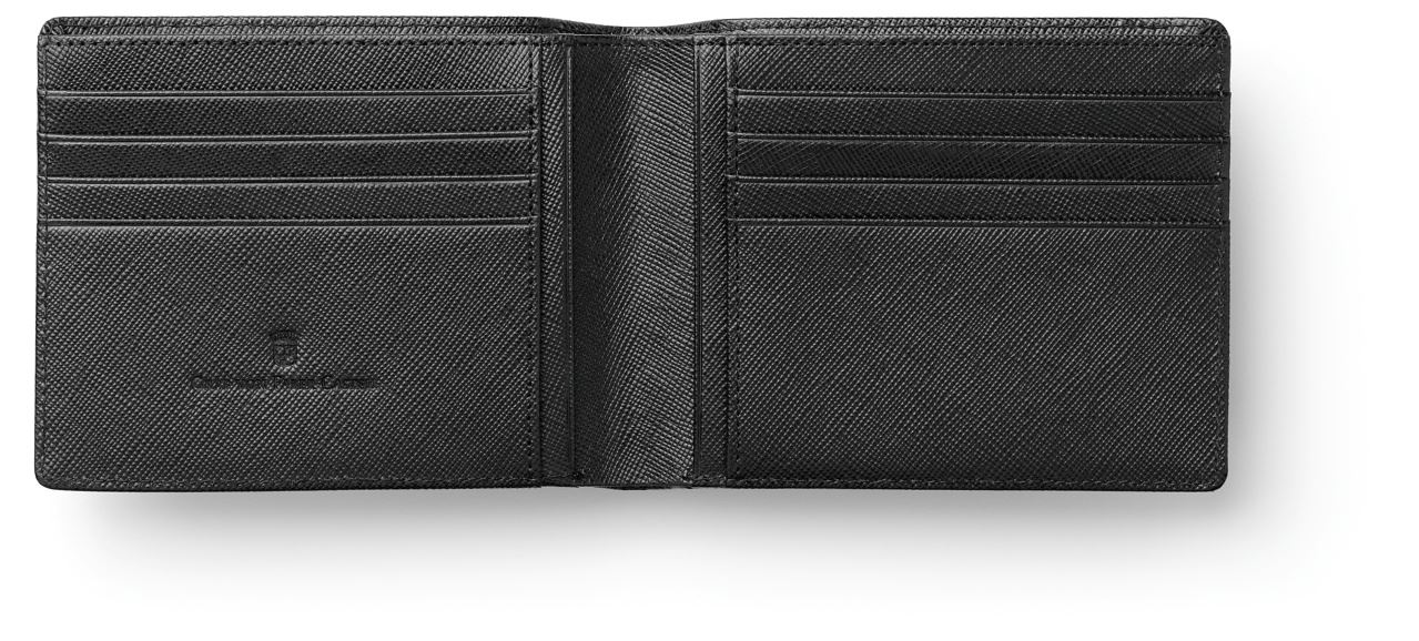 Graf-von-Faber-Castell - Credit card case, black Saffiano